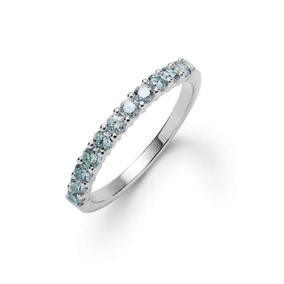 INSIDE NINA'S KLOSET Rosecliff Alexandrite Stackable Ring in 14K Gold (June)