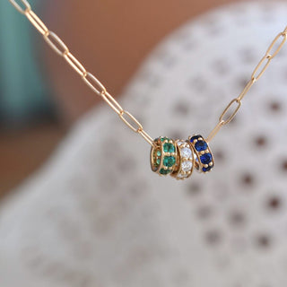 INSIDE NINA'S KLOSET Rosecliff Birthstone Bead in 14K Gold