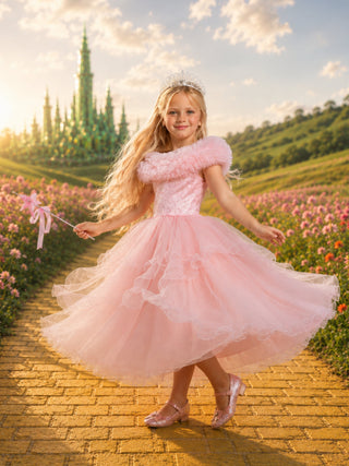 Pink Sparkle Good Witch Costume Dress | INSIDE NINA'S KLOSET