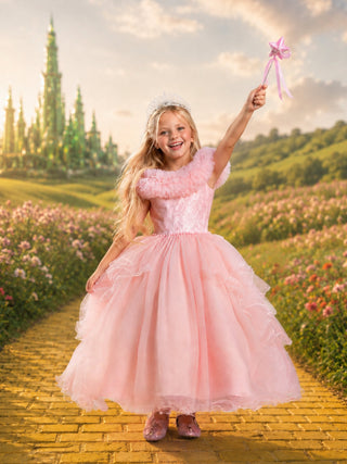 Pink Sparkle Good Witch Costume Dress | INSIDE NINA'S KLOSET