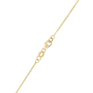 INSIDE NINA'S KLOSET 1 Letter & 1 Petite Birthstone Necklace in 14K Gold (Double Spacing)