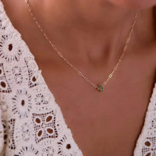 INSIDE NINA'S KLOSET Rosecliff Birthstone Bead in 14K Gold