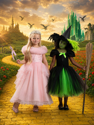 Pink Sparkle Good Witch Costume Dress | INSIDE NINA'S KLOSET