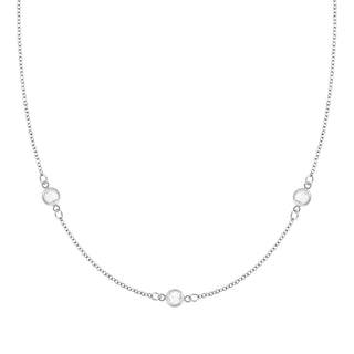 INSIDE NINA'S KLOSET Petite 3 Birthstone Necklace in 14K Gold