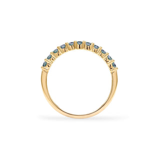 INSIDE NINA'S KLOSET Rosecliff Alexandrite Stackable Ring in 14K Gold (June)