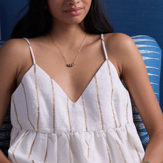 INSIDE NINA'S KLOSET Rosecliff Birthstone Bead in 14K Gold