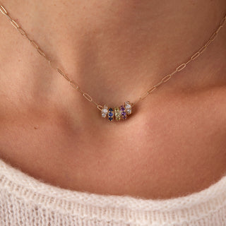 INSIDE NINA'S KLOSET Rosecliff Birthstone Bead in 14K Gold